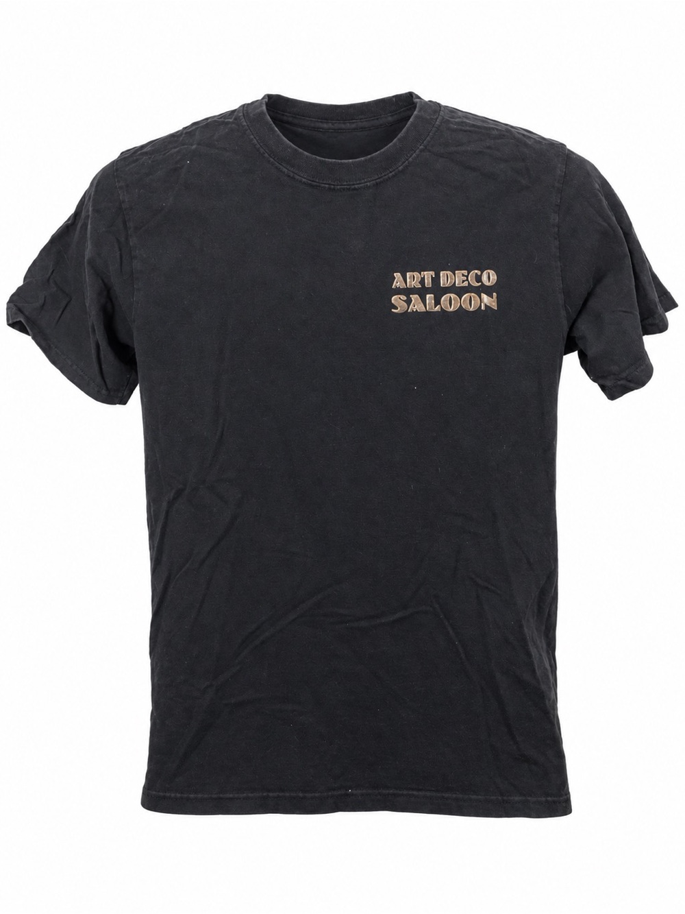 Black Graphic Tee - Art Deco Saloon 2020 Make the Art’s Great Again